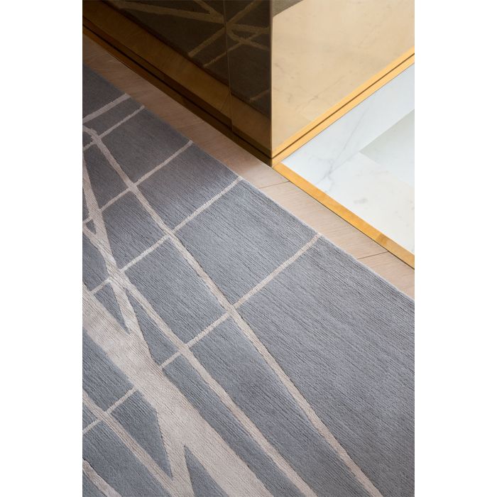 Volta Silver The Rug Company