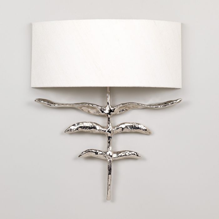 Phoenix Wall Light Nickel