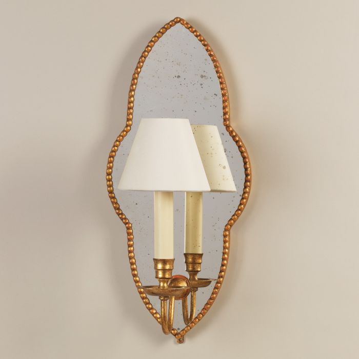 Cobham Mirror Wall Light Gilt