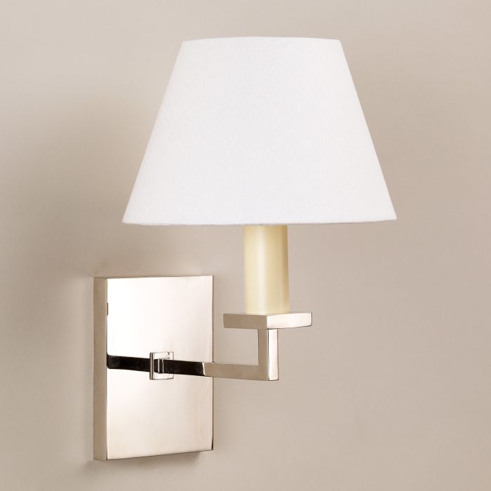 Norfolk Wall Light Nickel