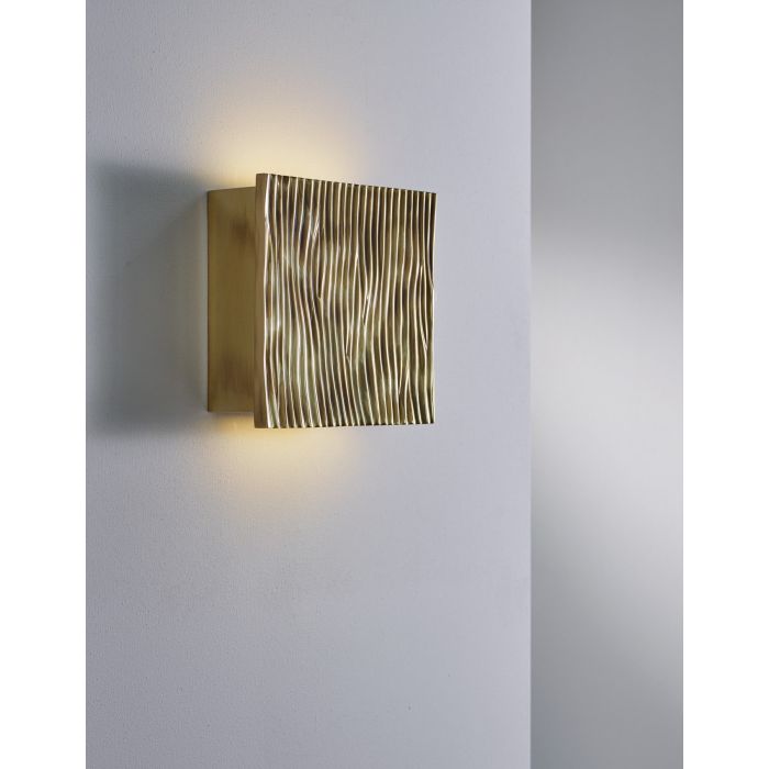 Howgate Linear Wall Box Brass