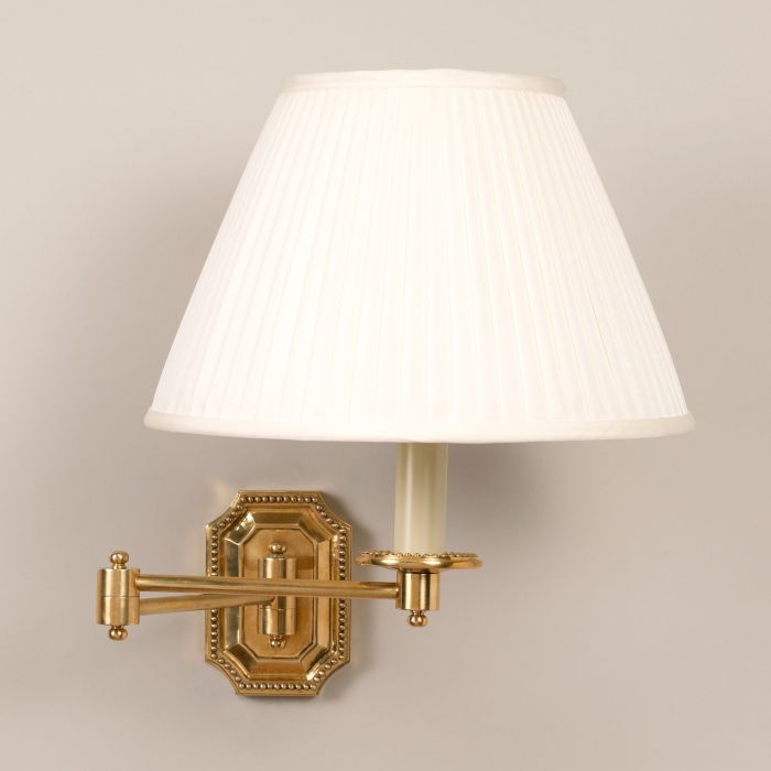 Billington Swing Arm Wall Light Brass