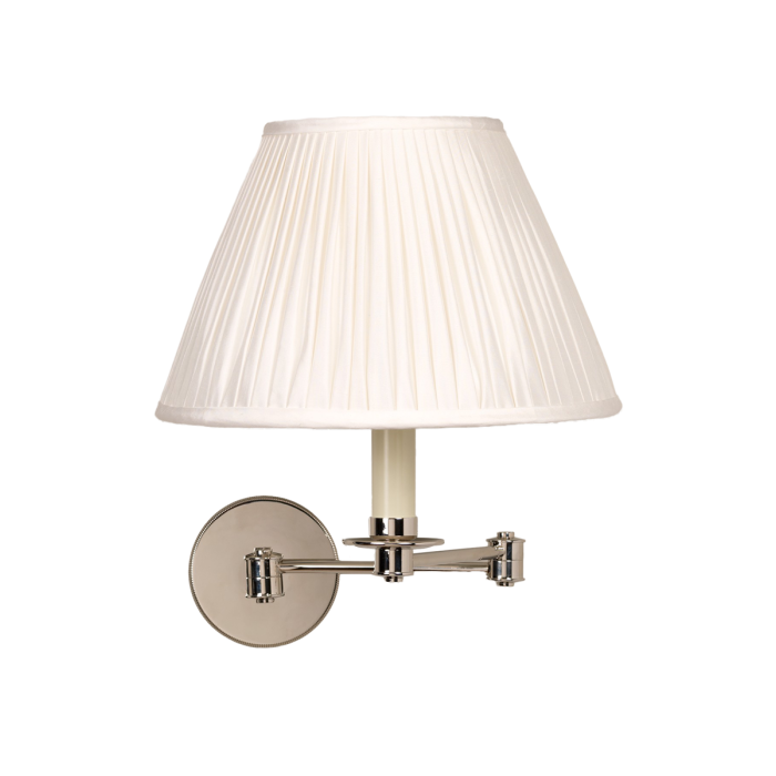 Cromer Swing Arm Wall Light Nickel