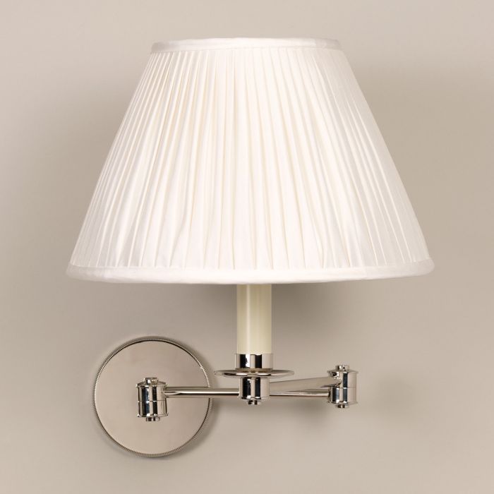 Cromer Swing Arm Wall Light Nickel