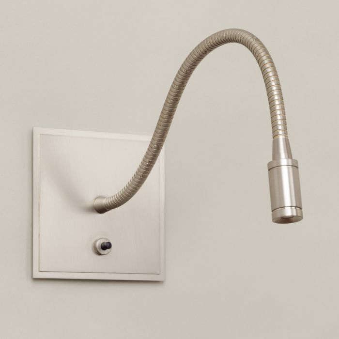 Medway Reading Light Brushed Nickel