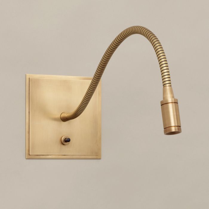 Medway Reading Light Brass