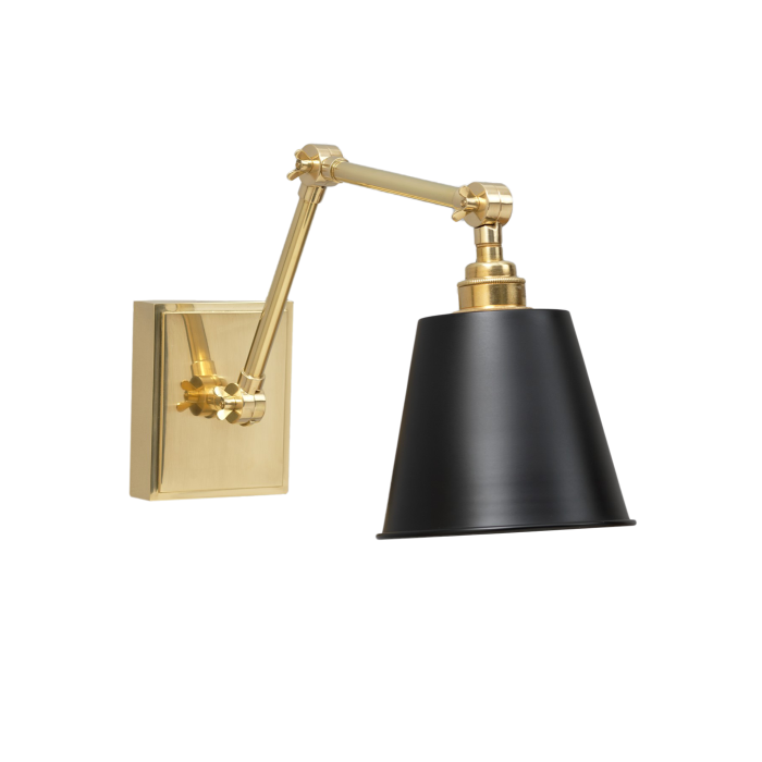 Boston Wall Light Brass