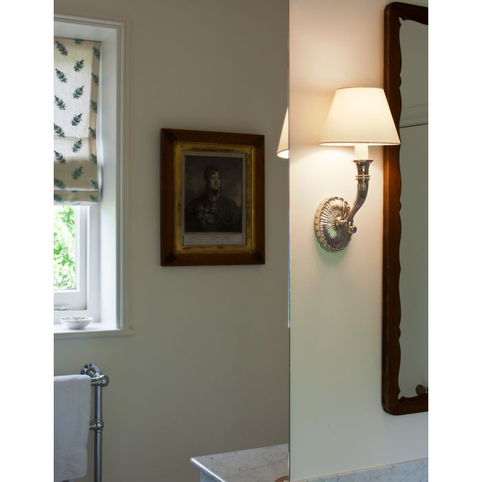 Sudbury Bathroom Wall Light Nickel