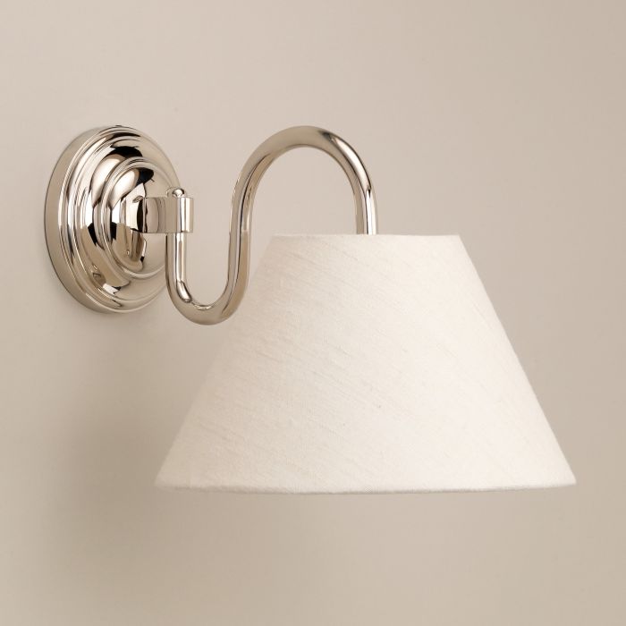 Downham Bathroom Wall Light Nickel