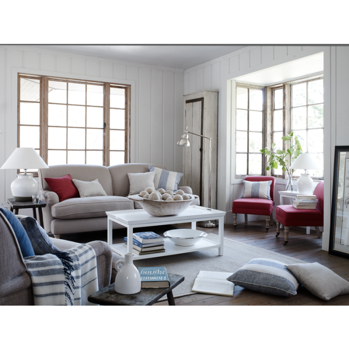 Aldwych Coffee Table, Painted Snow
