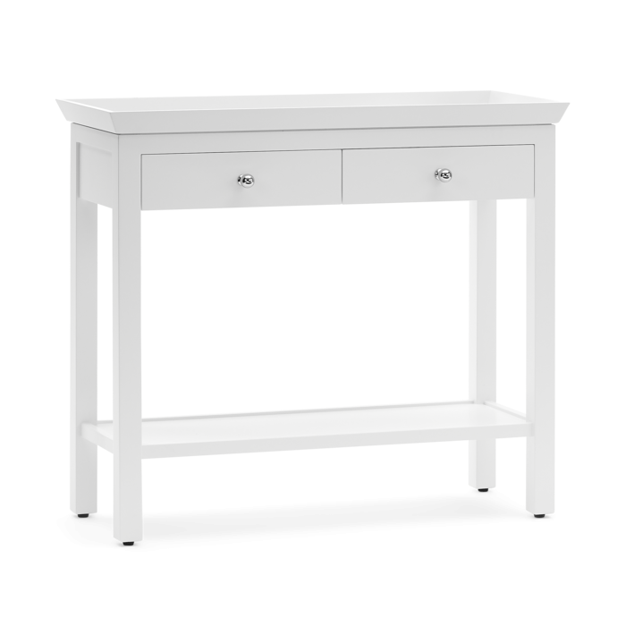 Aldwych Console Table Small, Painted, Snow
