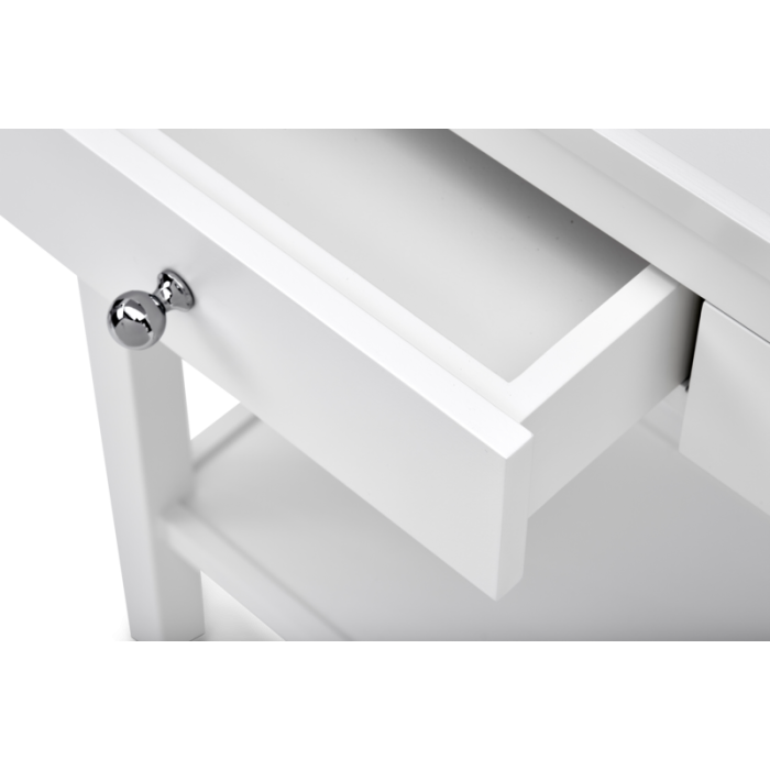 Aldwych Console Table Small, Painted, Snow