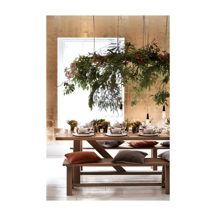 Arundel Oak Bench 2 seater Natural Oak
