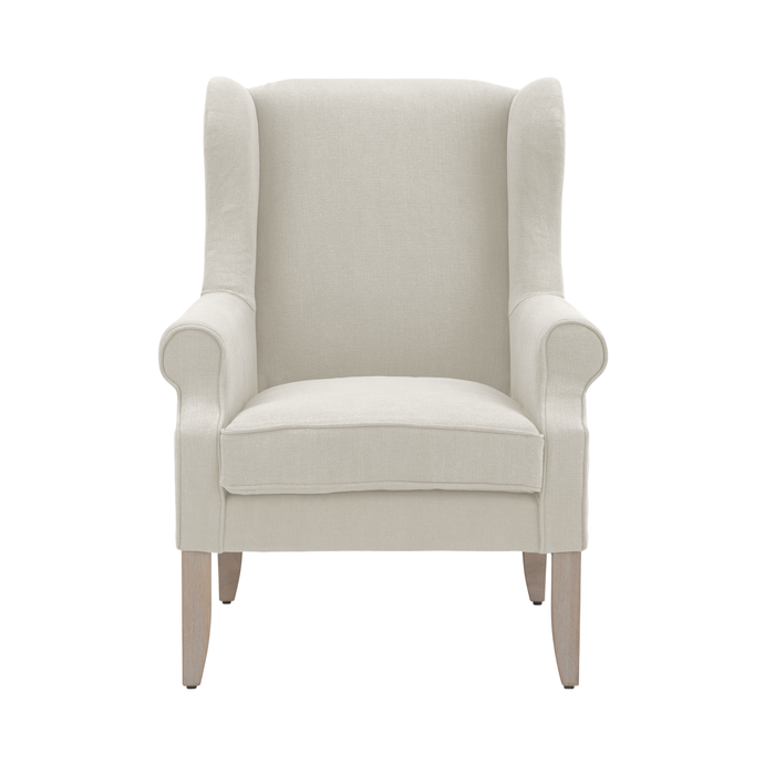 Dominic Armchair Hugo Pale Oat Pale Oak