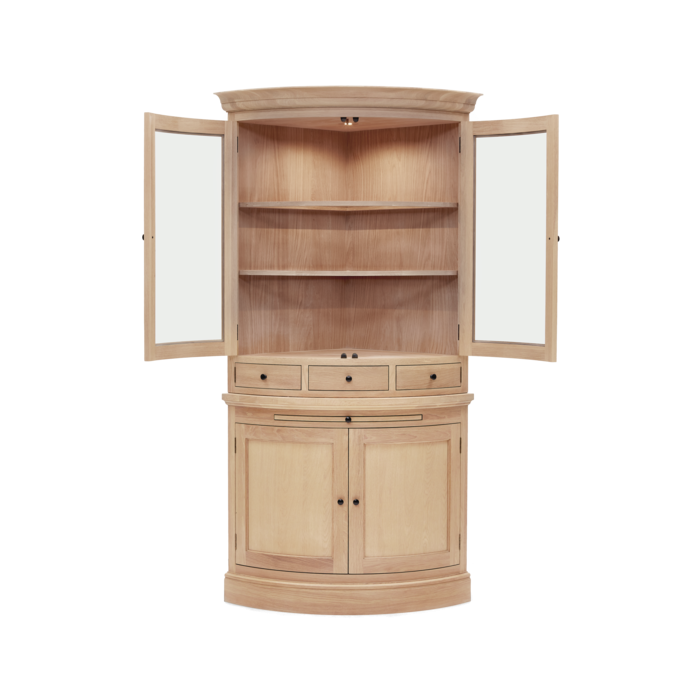 Henley Curved Glazed Dresser