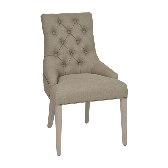 Henley Dining Chair, Set of 2 Clara Natural Pale Oak