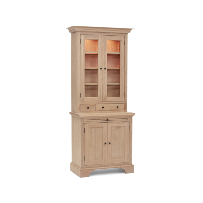 Henley Glazed Dresser 3ft