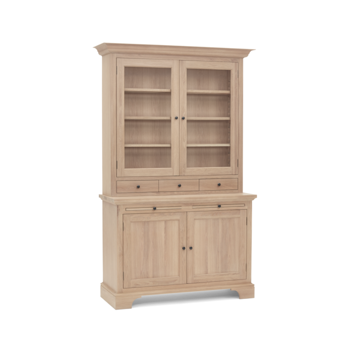 Henley Glazed Dresser 4ft