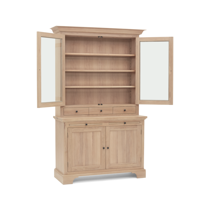 Henley Glazed Dresser 4ft