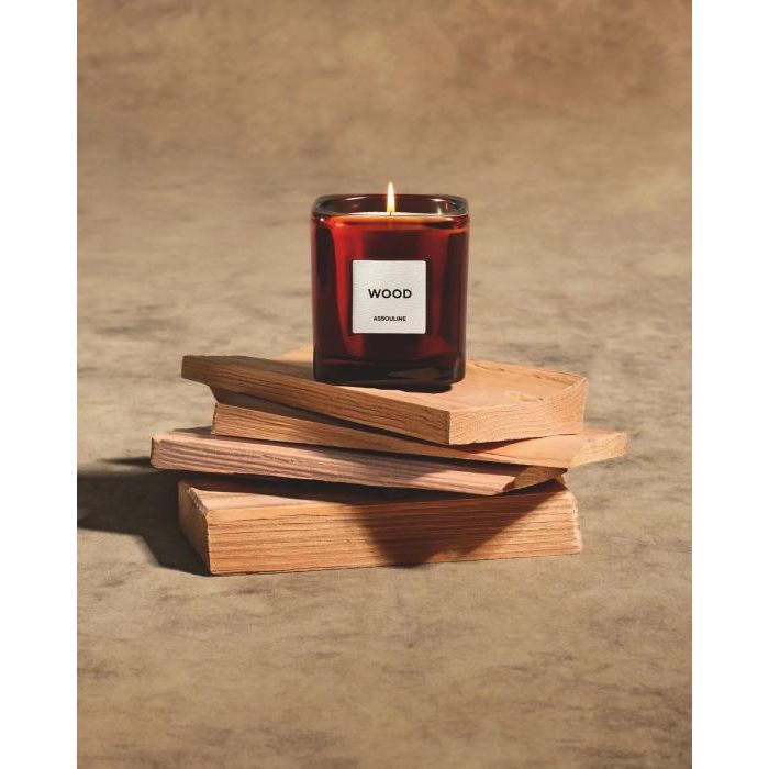 Library Candle Wood