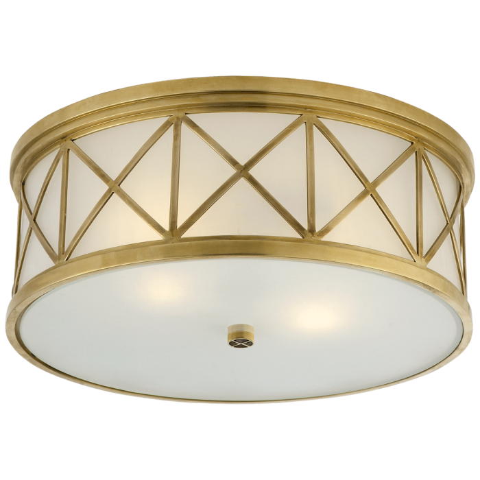 Montpelier Ceiling Light Hand-Rubbed Antique Brass