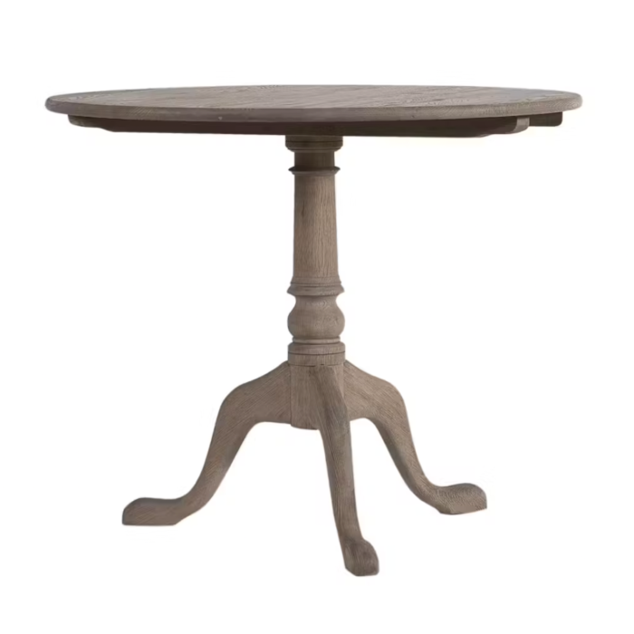 Edwards Table Weathered Oak, 90cm