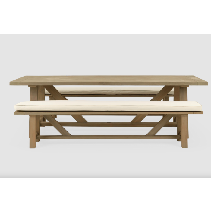 Stanway Table & Bench Set