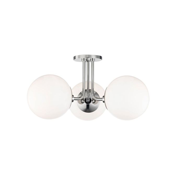Stella Ceiling Light Polished Nickel