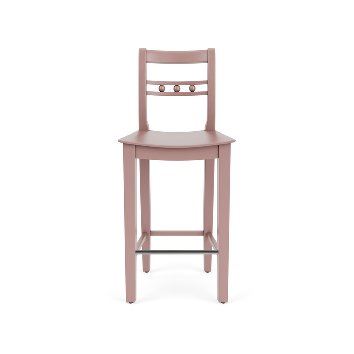 Suffolk High Back Bar Stool Painted