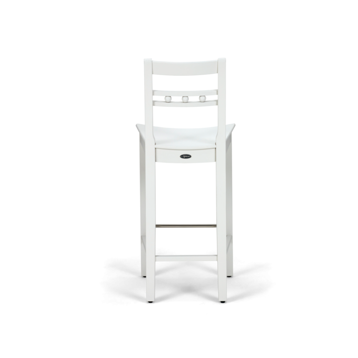 Suffolk High Back Bar Stool Painted