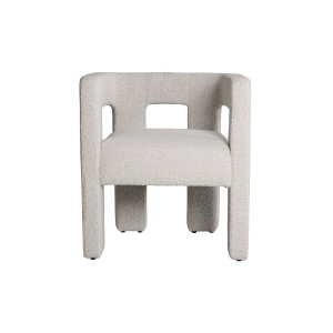 Pim chair in off-white boucle
