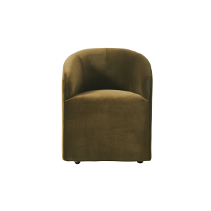 Alto Tub dining chair olive green