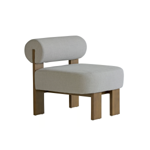 Pello Occasional chair in grey linen