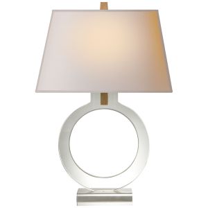 Ring Form Table Lamp Crystal
