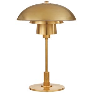 Whitman Desk Lamp Bronze and Hand-Rubbed Antique Brass