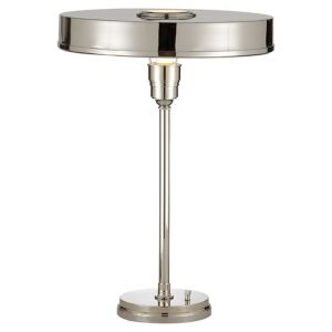 Carlo Table Lamp, Polished Nickel