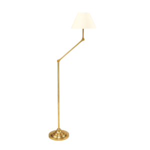 Buckton Floor Lamp Brass