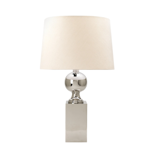 Woodville Table Lamp Nickel