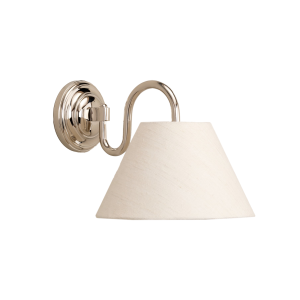 Downham Bathroom Wall Light Nickel