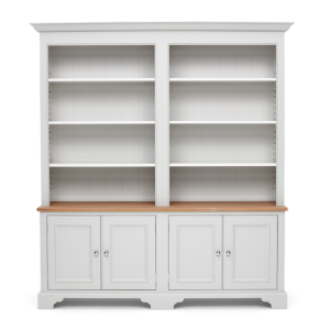 Chichester Bookcase 6ft, Shingle, Shell