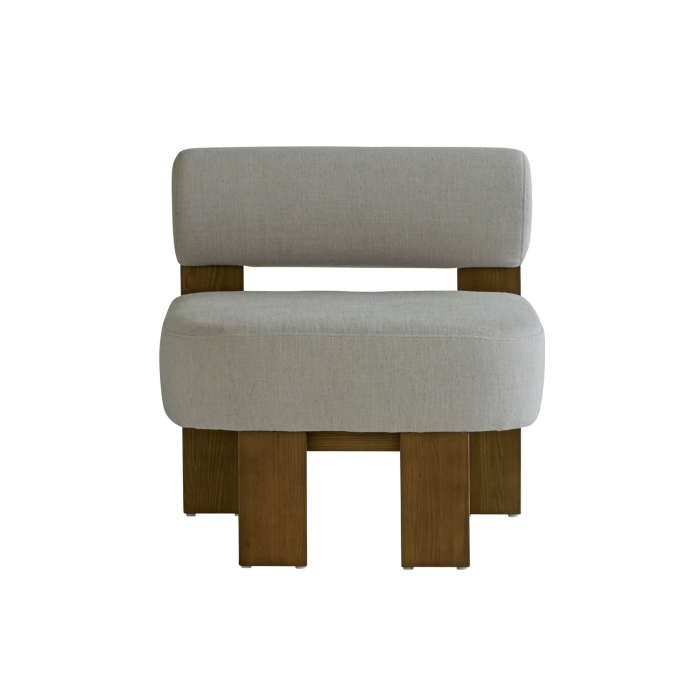 Pello Occasional chair in grey linen