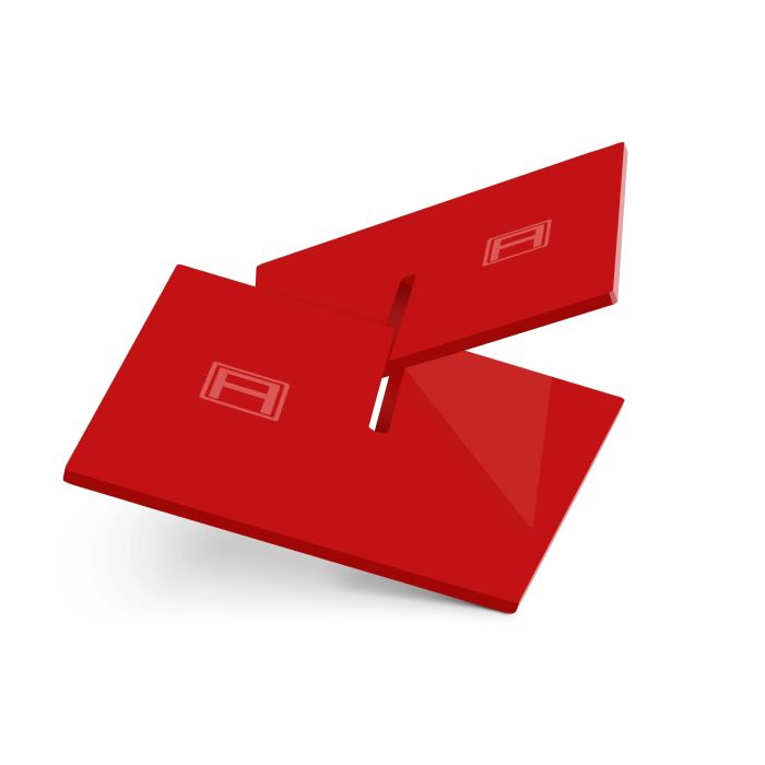 A Bookstand Solid Red