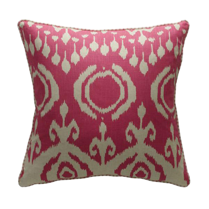 Volcano Paradise Cushion Fiery Pink 55 x 55cm