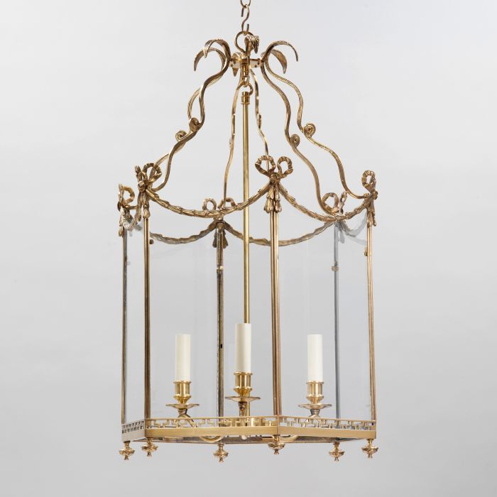 Drottningholm Lantern Brass Medium