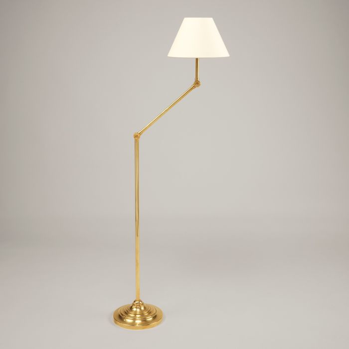 Buckton Floor Lamp Brass
