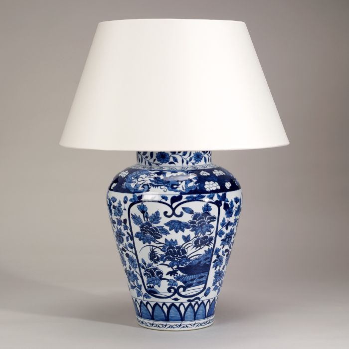 Imari Vase Blue and White