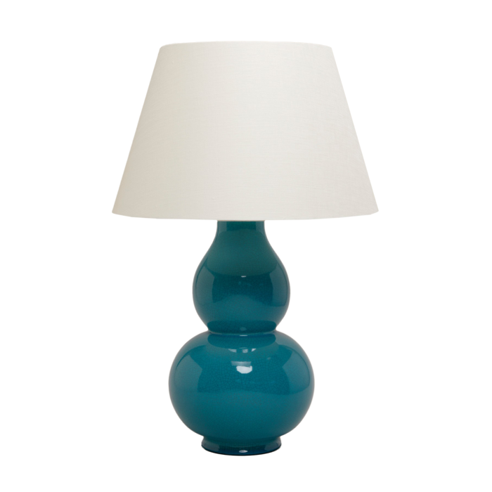 Avebury Table Lamp Blue Aegean