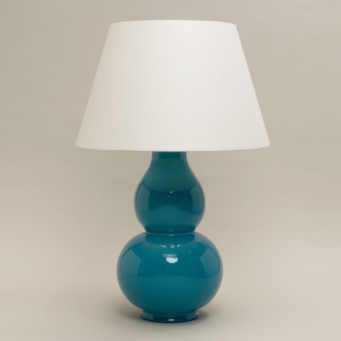 Avebury Table Lamp Blue Aegean