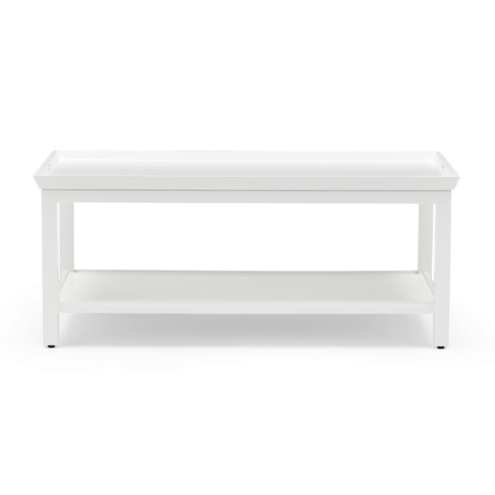 Aldwych Coffee Table, Painted Snow