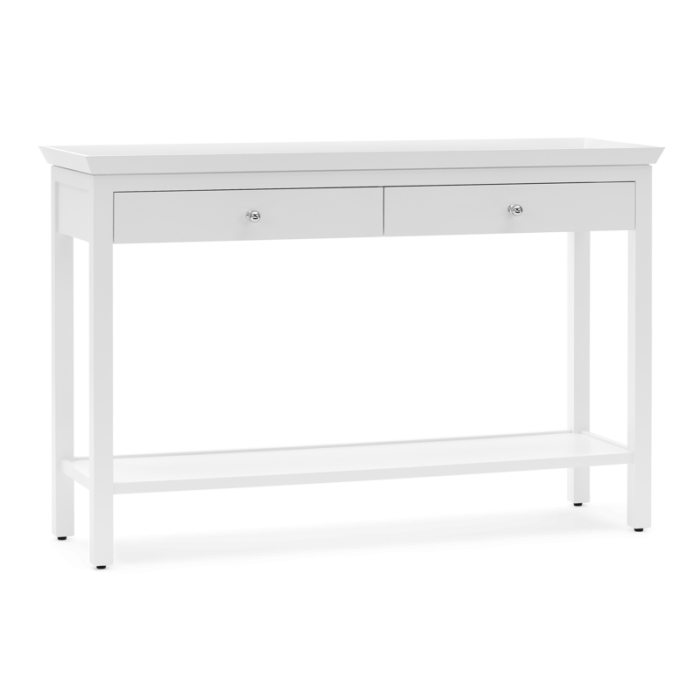 Aldwych Console Table Large, Painted, Snow